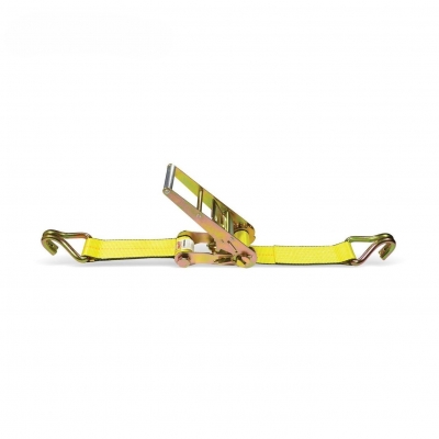 US Type 3″ Ratchet Tie Down Strap with Wire Double J Hook WLL 5400LBS