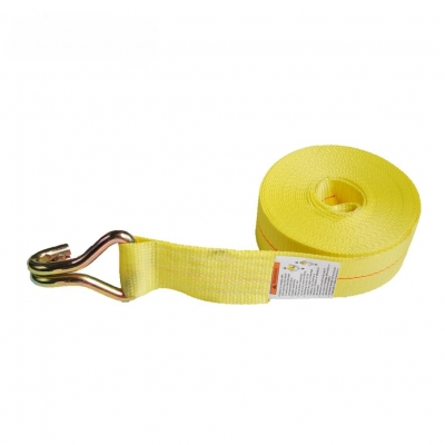 2″ Winch Strap with Wire Double J Hook WLL 3333LBS