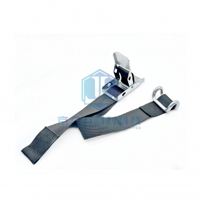 Curtainside Trailer External Curtain Strap Over Center Buckle Strap with Rave Hook