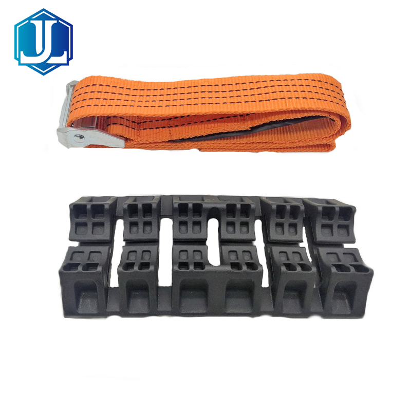 Anti-skid mud&sand emergency tire traction chain strap device for trucks and large off-road SUVs